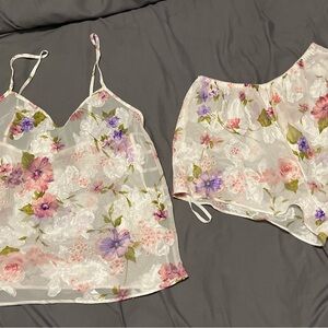 Sexy shear PJ set